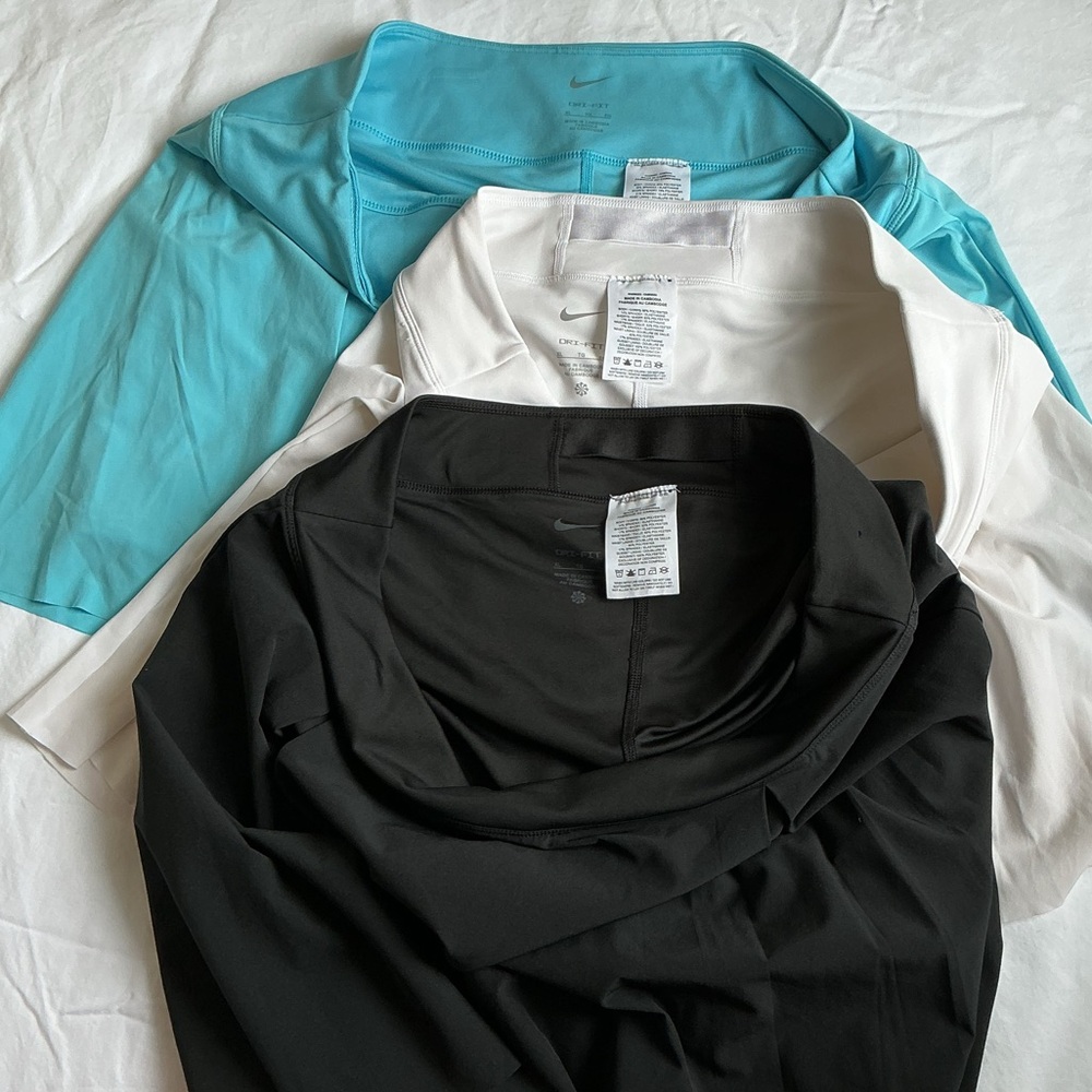 Nike bundle Tennis Skirt - Black, White, and Blue - Picture 6 of 9